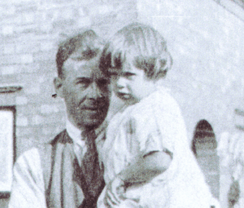 Irene with father David