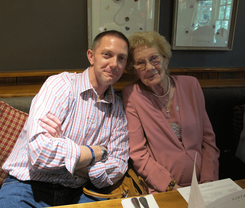 90th birthday with Nick